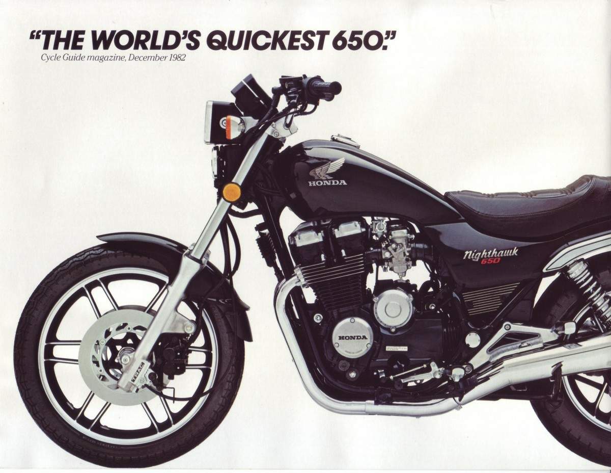 85 honda store nighthawk 650